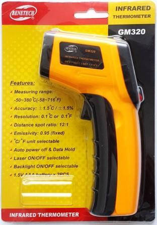 17-03-041. Пирометр инфракрасный GM320 (-50 - 400°C) 
17-03-041. Пирометр инфракрасный GM320 (-50 - 400°C)
