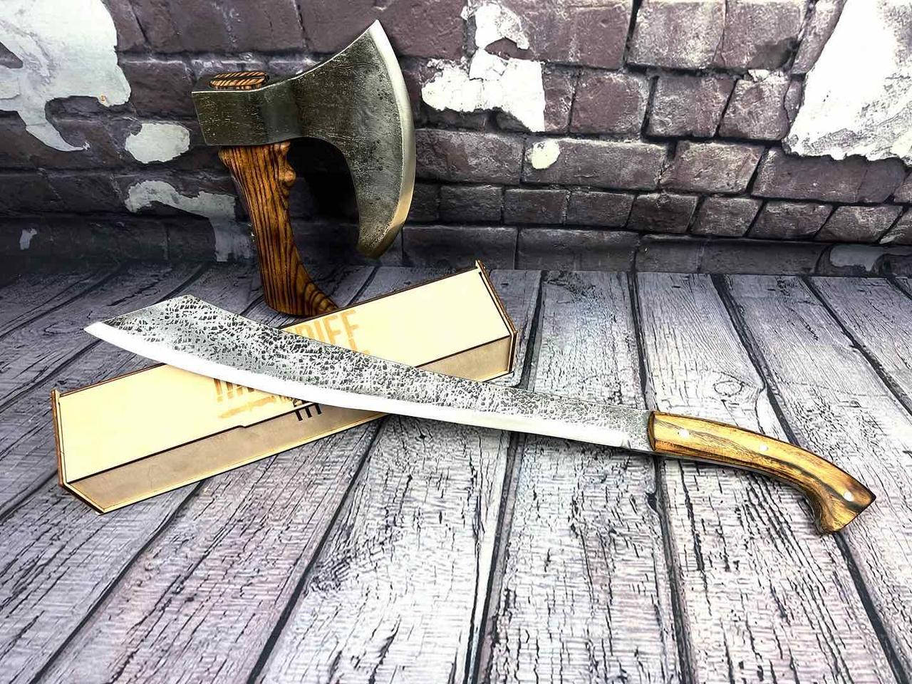 Нож Мачете ручной работы из кованой стали
Нож Мачете ручной работы из кованой стали