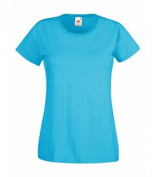 Женская приталенная футболка Fruit of the loom Valueweight T Ladies 100% хлопок однотонная базовая XXL, ZU Ультрамарин
Женская приталенная футболка Fruit of the loom Valueweight T Ladies 100% хлопок однотонная базовая XXL, ZU Ультрамарин