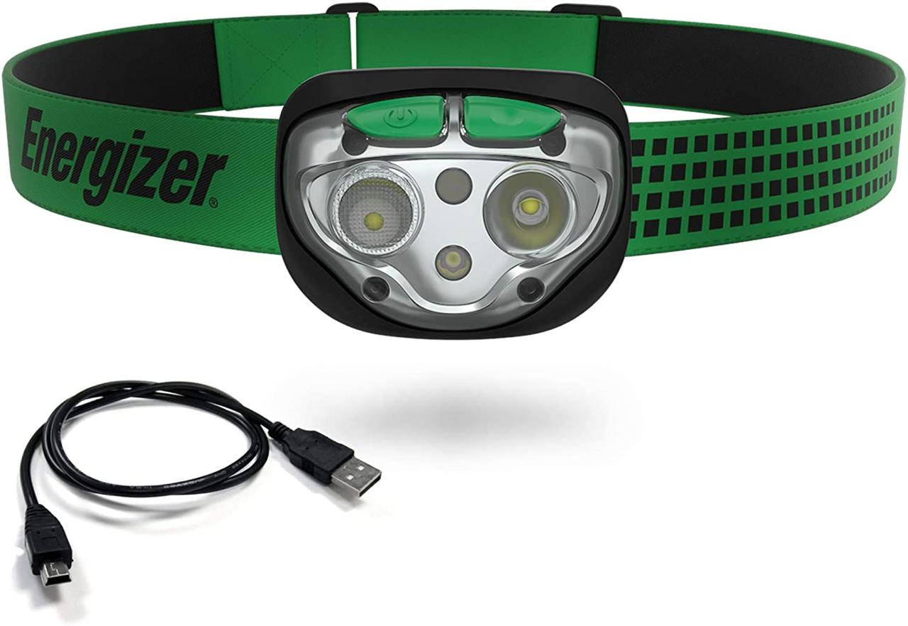 Перезаряжаемый светодиодный налобный фонарь Energizer Vision, защита от влаги. Белый, красный, зеленые Led
Перезаряжаемый светодиодный налобный фонарь Energizer Vision, защита от влаги. Белый, красный, зеленые Led