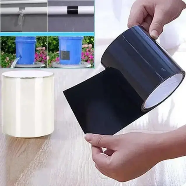 Прочная, прорезиненная, водонепроницаемая лента Flex Tape 20х150 см (большой), Черный
Прочная, прорезиненная, водонепроницаемая лента Flex Tape 20х150 см (большой), Черный