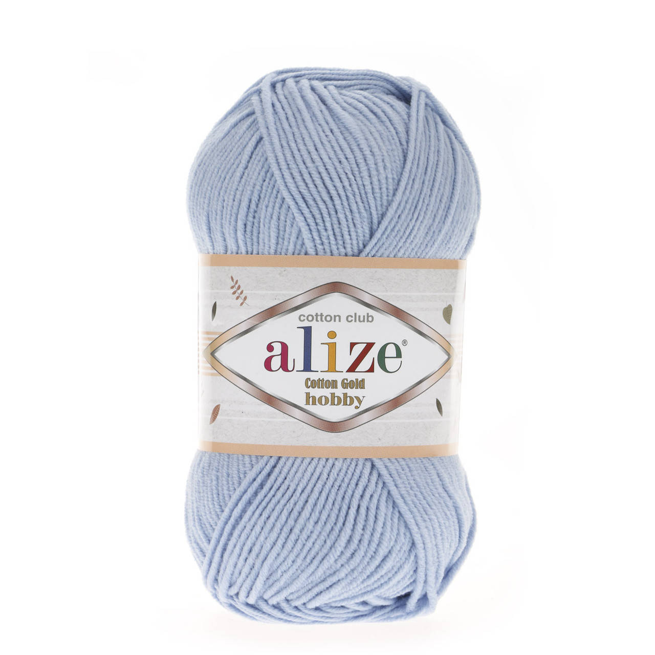 Alize Cotton Gold Hobby (Ализе Котон Голд Хобби) № 40 голубой (Пряжа хлопок, нитки для вязания)
Alize Cotton Gold Hobby (Ализе Котон Голд Хобби) № 40 голубой (Пряжа хлопок, нитки для вязания)