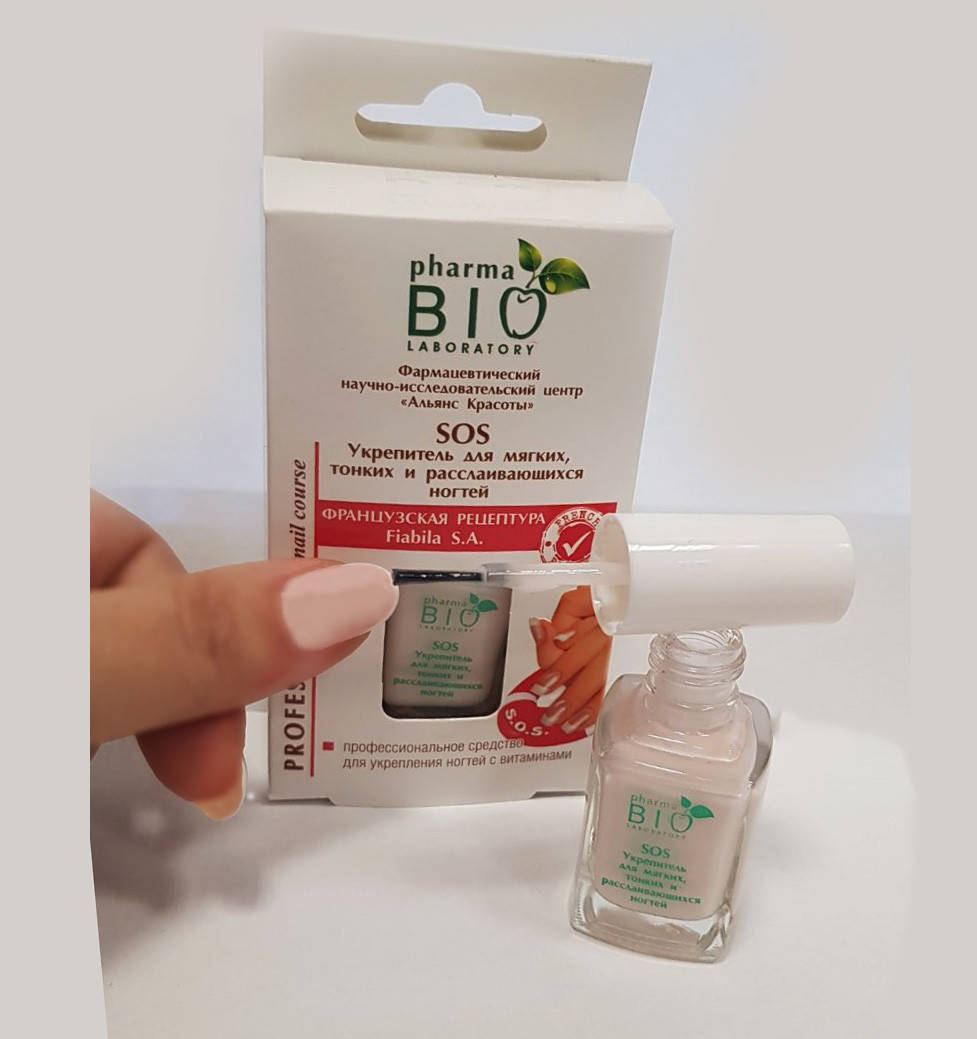 Укрепитель ногтей, умная эмаль с витаминами, французская формула. Pharma Bio Laboratory SOS 12 мл
Укрепитель ногтей, умная эмаль с витаминами, французская формула. Pharma Bio Laboratory SOS 12 мл