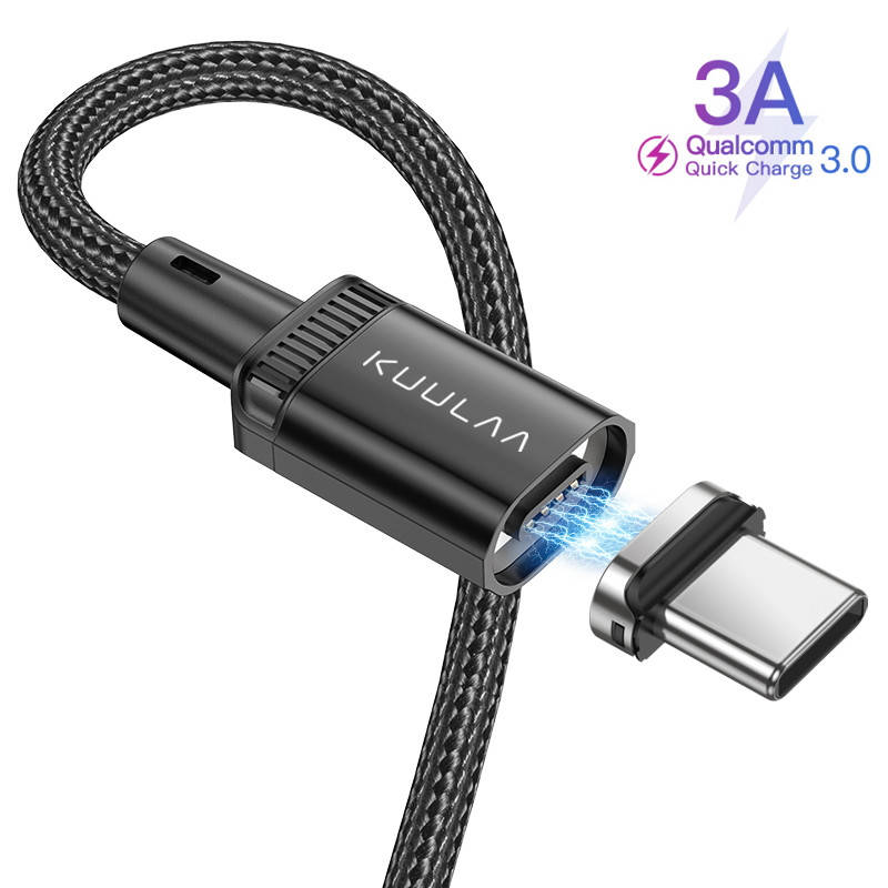 Магнитный кабель USB - Type-C (1m) 3A Quick Charge провод для зарядки и передачи данных Android телефона
Магнитный кабель USB - Type-C (1m) 3A Quick Charge провод для зарядки и передачи данных Android телефона