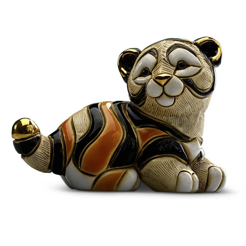 Фигурка De Rosa Rinconada Тигренок , 6х7х10 см (795-0325), Разные цвета 
Фигурка De Rosa Rinconada Тигренок , 6х7х10 см (795-0325), Разные цвета