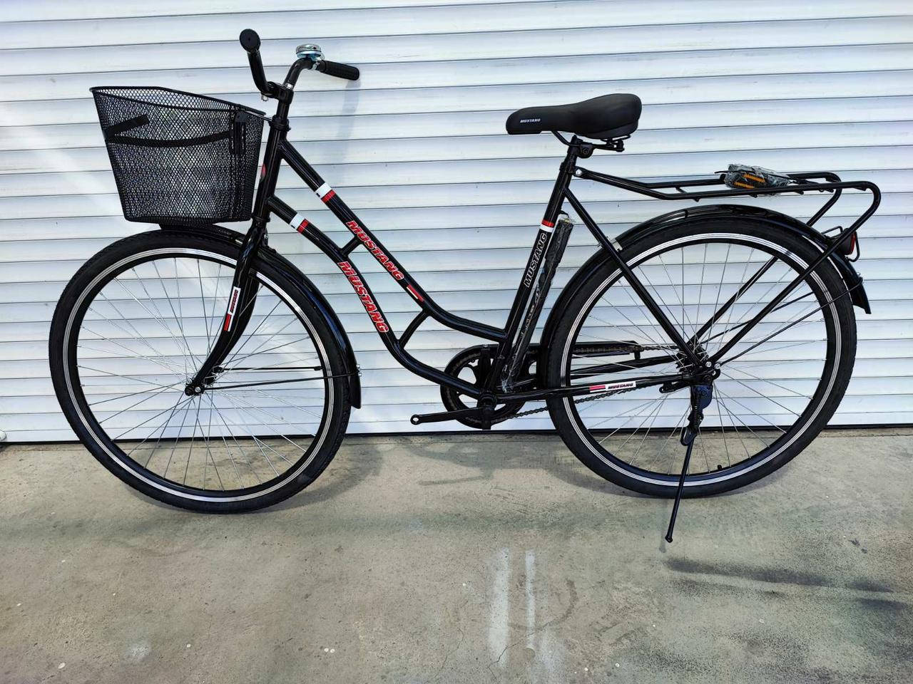 Дорожный велосипед Mustang RETRO GD 28" противоударные колеса, насос, корзинка, до 150кг, собран в коробке, Черный
Дорожный велосипед Mustang RETRO GD 28" противоударные колеса, насос, корзинка, до 150кг, собран в коробке, Черный