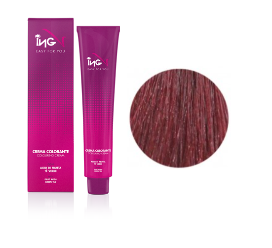 Крем-краска для волос ING Professional Coloring Cream 5.56 Светло-каштановый красный венецианский 100 мл
Крем-краска для волос ING Professional Coloring Cream 5.56 Светло-каштановый красный венецианский 100 мл