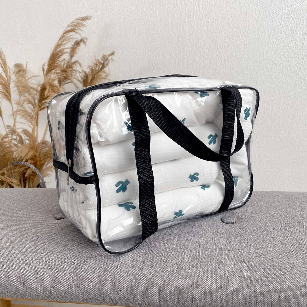 Прозора сумка у пологовий (чорний) XS (21*31*14)
Прозора сумка у пологовий (чорний) XS (21*31*14)