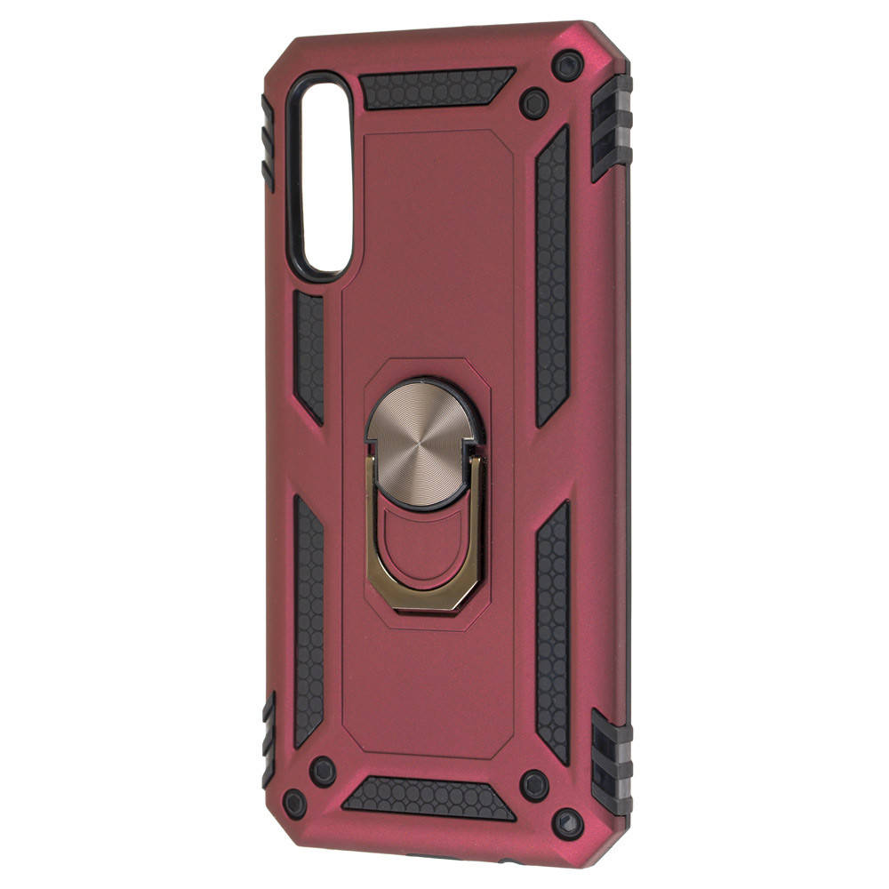 Противоударный чехол бампер Shield Magnetic Ring с подставкой для Samsung Galaxy A50 / A50s / A30s Burgundy, Бордовый
Противоударный чехол бампер Shield Magnetic Ring с подставкой для Samsung Galaxy A50 / A50s / A30s Burgundy, Бордовый