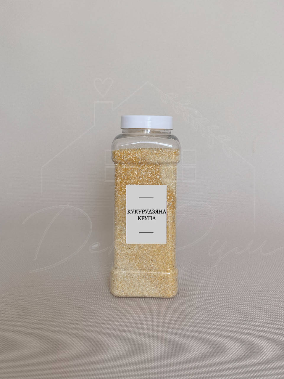 Емкость пластиковая 1000 мл "Кукурудзяна крупа" белый цвет, Черный 
Емкость пластиковая 1000 мл "Кукурудзяна крупа" белый цвет, Черный