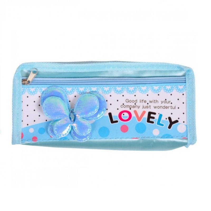 Пенал-косметичка 2 отделения "Lovely" голубой 9052
Пенал-косметичка 2 отделения "Lovely" голубой 9052