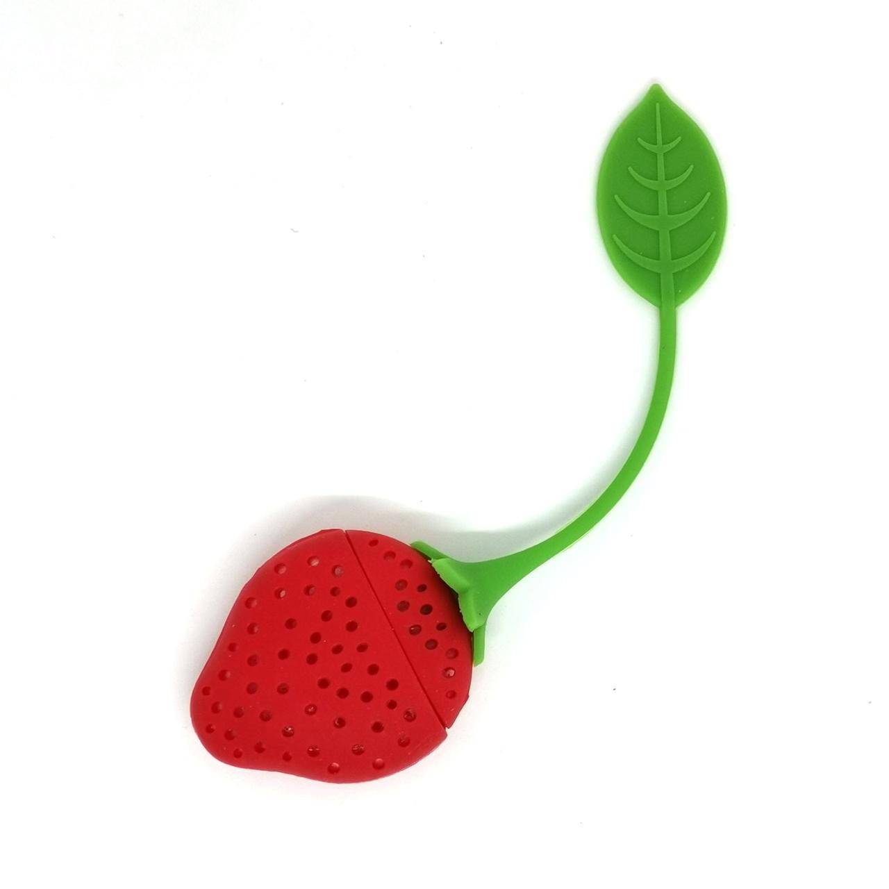 Ситечко для заваривания чая Tea Strainer "Клубника", силиконовое, красное., Красный
Ситечко для заваривания чая Tea Strainer "Клубника", силиконовое, красное., Красный