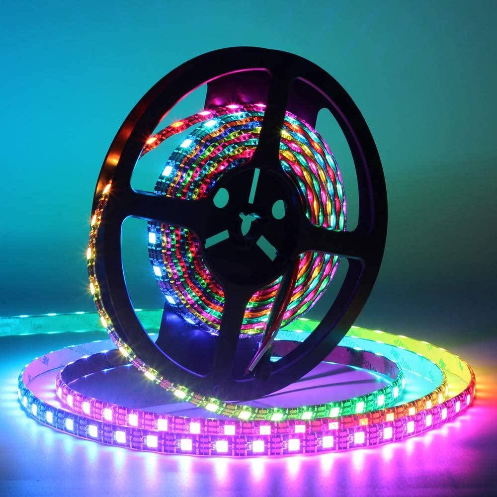 Адресная WS2812 RGB Светодиодная пиксельная LED Лента SMD5050 IP65 60/метр Белая подложка
Адресная WS2812 RGB Светодиодная пиксельная LED Лента SMD5050 IP65 60/метр Белая подложка