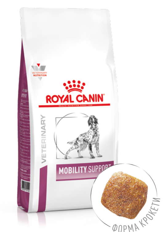 Royal Canin Mobility Support Dog 2кг-диета для собак при заболеваниях опорно-двигательного аппарата
Royal Canin Mobility Support Dog 2кг-диета для собак при заболеваниях опорно-двигательного аппарата