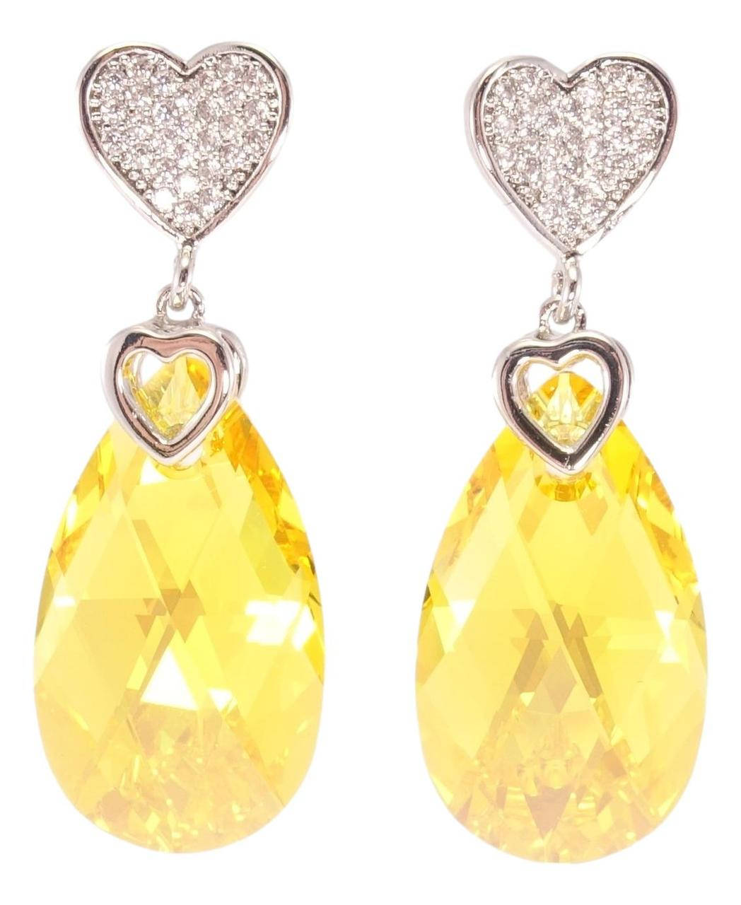 Серьги Xuping Родий с кр-ми Swarovski гвоздики (пусеты) "Сердце с цирконием и кристальной подвеской Sunflower"
Серьги Xuping Родий с кр-ми Swarovski гвоздики (пусеты) "Сердце с цирконием и кристальной подвеской Sunflower"