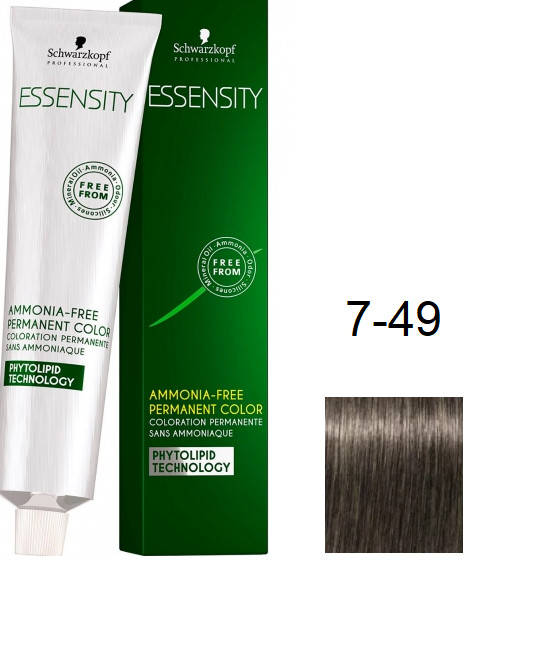 Краска для волос Schwarzkopf Essensity безаммиачная 7-49 Серо-русый Бежевый Фиолетовый 60 мл
Краска для волос Schwarzkopf Essensity безаммиачная 7-49 Серо-русый Бежевый Фиолетовый 60 мл