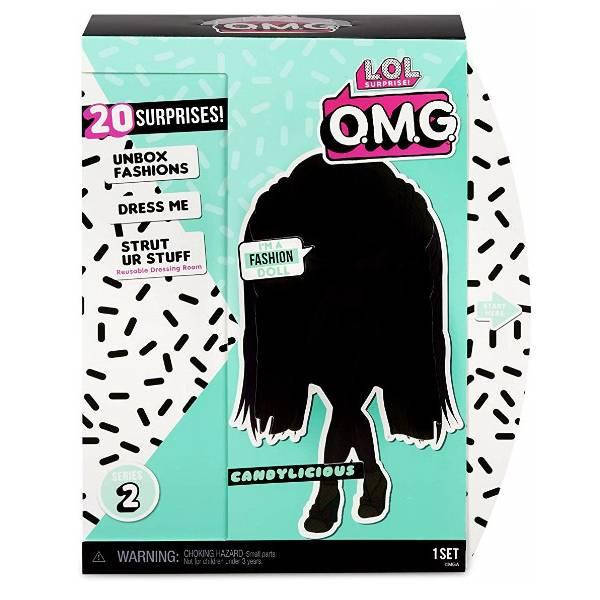 L.O.L. Surprise! S2 Модная фэшн кукла сюрприз Кендилишис 565109 O.M.G. Candylicious Fashion Doll with 20
L.O.L. Surprise! S2 Модная фэшн кукла сюрприз Кендилишис 565109 O.M.G. Candylicious Fashion Doll with 20