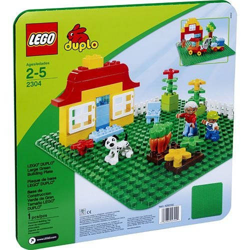 LEGO Duplo Большая строительная пластина 2304, Зелёный
LEGO Duplo Большая строительная пластина 2304, Зелёный