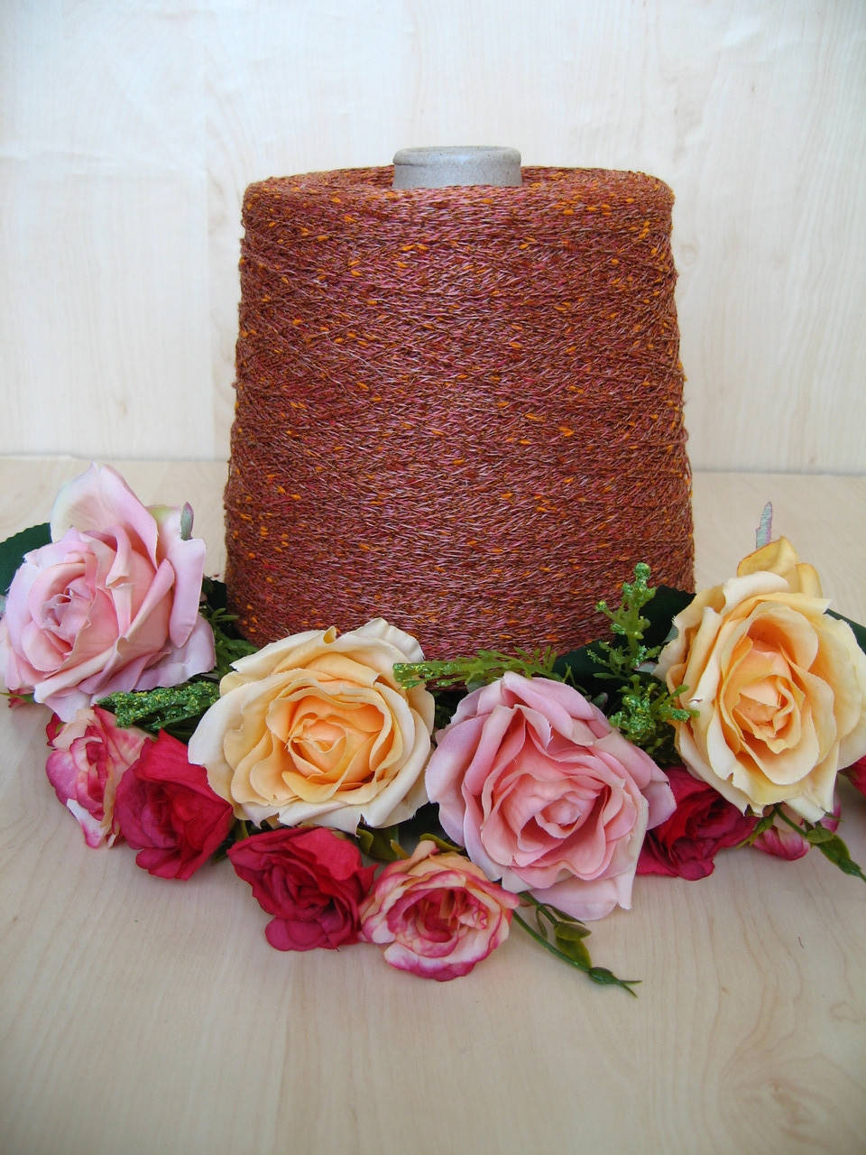 Итальянская бобинная пряжа от FIL-3 art Chicco 40% Лен, 45% Вискоза, 15% Полиамид 600 м. /100 гр. Терракот, Терракота
Итальянская бобинная пряжа от FIL-3 art Chicco 40% Лен, 45% Вискоза, 15% Полиамид 600 м. /100 гр. Терракот, Терракота