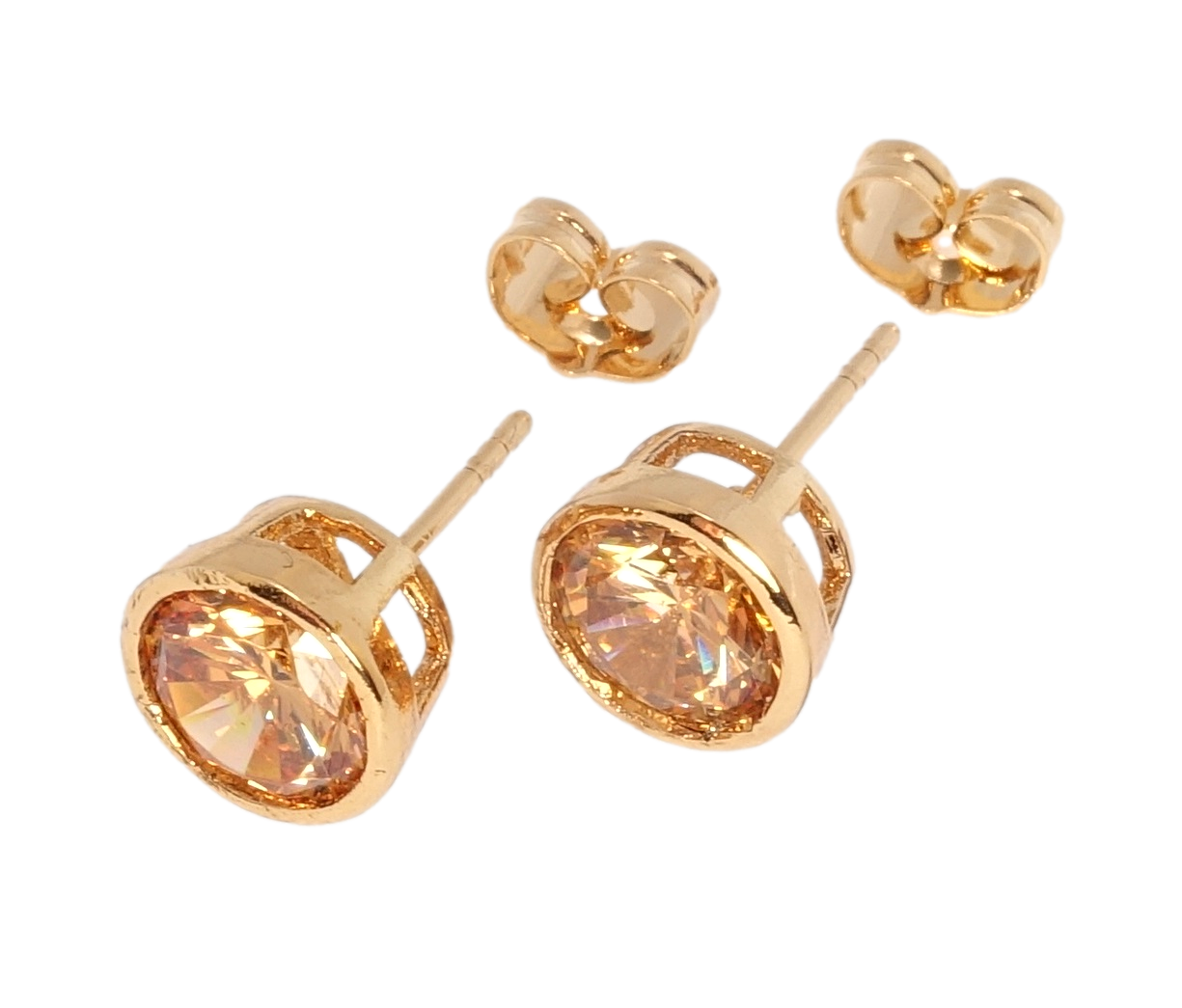 Серьги Xuping Позолота 18K гвоздики (пусеты) "Оранжевый фианит в ободковой оправе" ø 9мм
Серьги Xuping Позолота 18K гвоздики (пусеты) "Оранжевый фианит в ободковой оправе" ø 9мм