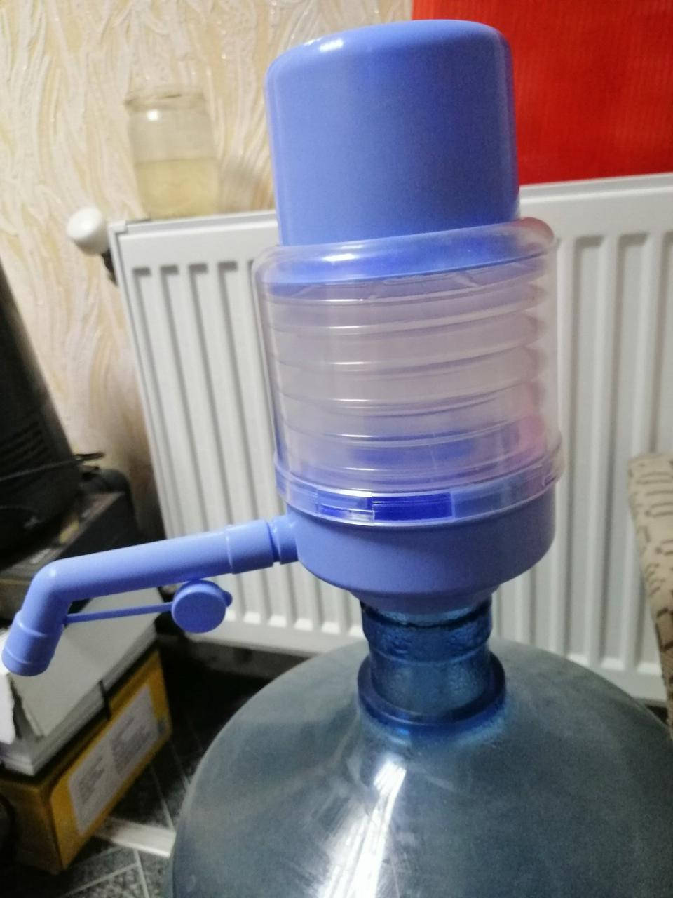 Помпа механическая насос для воды с краном Blue Rain Standart (Блю Рейн Стандарт) на бутыль 19 литров
Помпа механическая насос для воды с краном Blue Rain Standart (Блю Рейн Стандарт) на бутыль 19 литров