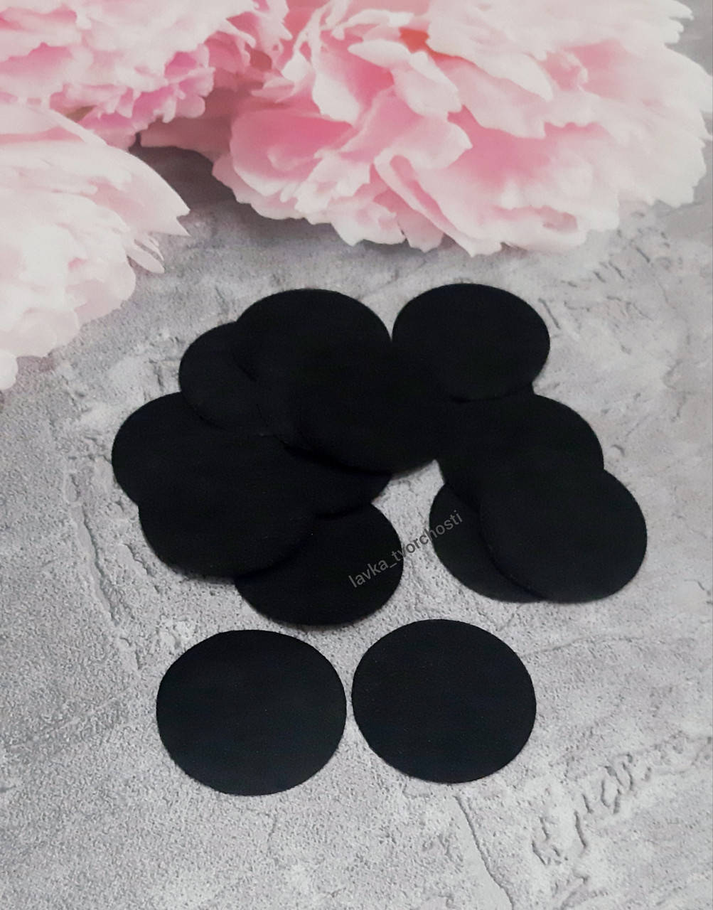 Фетрові кружечки 4см 
Фетрові кружечки 4см