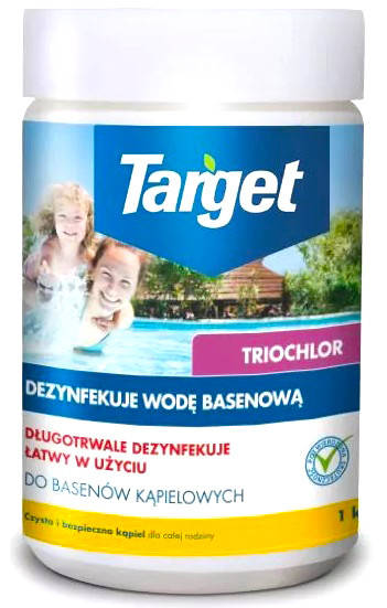 Хлор для очистки и дезинфекции воды в бассейне, таблетки хлора Triochlor, 1 кг (50 таб. по 20 г) -Target
Хлор для очистки и дезинфекции воды в бассейне, таблетки хлора Triochlor, 1 кг (50 таб. по 20 г) -Target