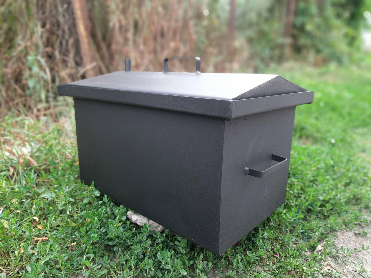 Коптилка. Коптильня малая. 2мм, 44х24х28. Двухъярусная. Домик.
Коптилка. Коптильня малая. 2мм, 44х24х28. Двухъярусная. Домик.