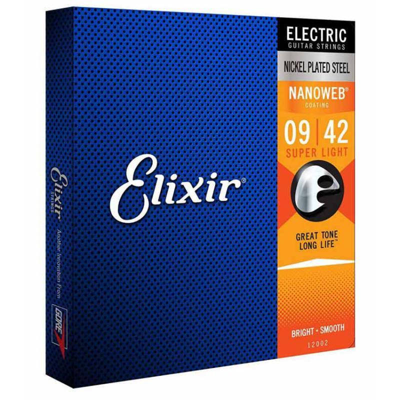 Струны для элекстрогитары Elixir 12002 Nanoweb Anti Rust Steels Electric Super Light 9/42
Струны для элекстрогитары Elixir 12002 Nanoweb Anti Rust Steels Electric Super Light 9/42