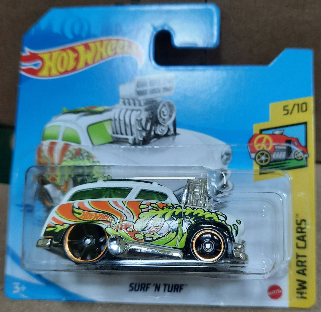Hot Wheels HW Art Cars 2021 Surf N Turf 5/10 66/250 GTC56 Сьорф Н Тьорф Машинки базові колекційні Хот Вілс, Разные цвета
Hot Wheels HW Art Cars 2021 Surf N Turf 5/10 66/250 GTC56 Сьорф Н Тьорф Машинки базові колекційні Хот Вілс, Разные цвета