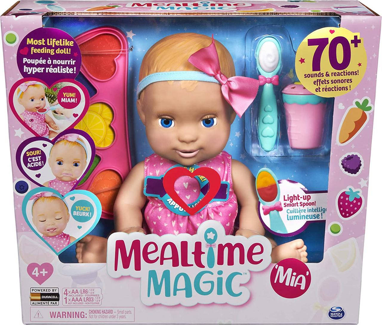 Интерактивная кукла для кормления Мия Лувабелла / Mealtime Magic Mia Interactive Feeding Baby Doll Luvabella
Интерактивная кукла для кормления Мия Лувабелла / Mealtime Magic Mia Interactive Feeding Baby Doll Luvabella