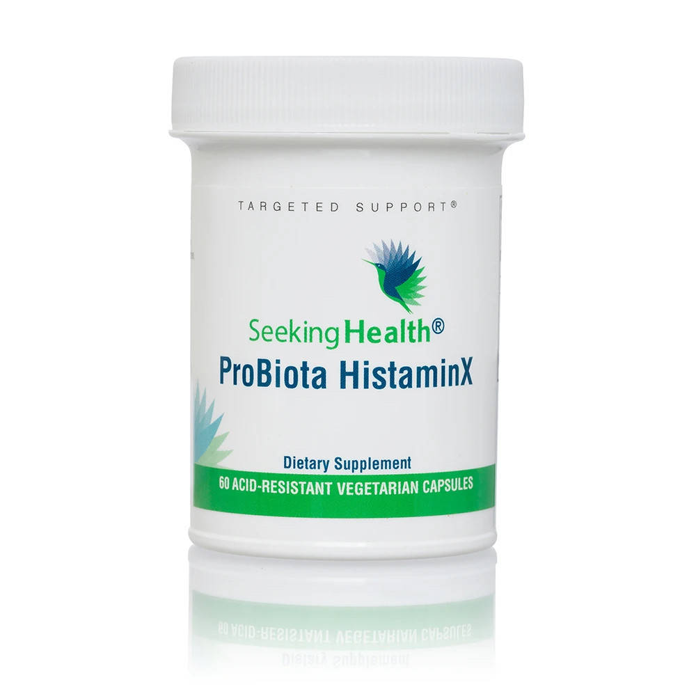 Seeking Health, ProBiota HistaminX 60 Vegetarian Capsules (Пробиотики ПроБиота Гистамин Икс 60 капсул)
Seeking Health, ProBiota HistaminX 60 Vegetarian Capsules (Пробиотики ПроБиота Гистамин Икс 60 капсул)