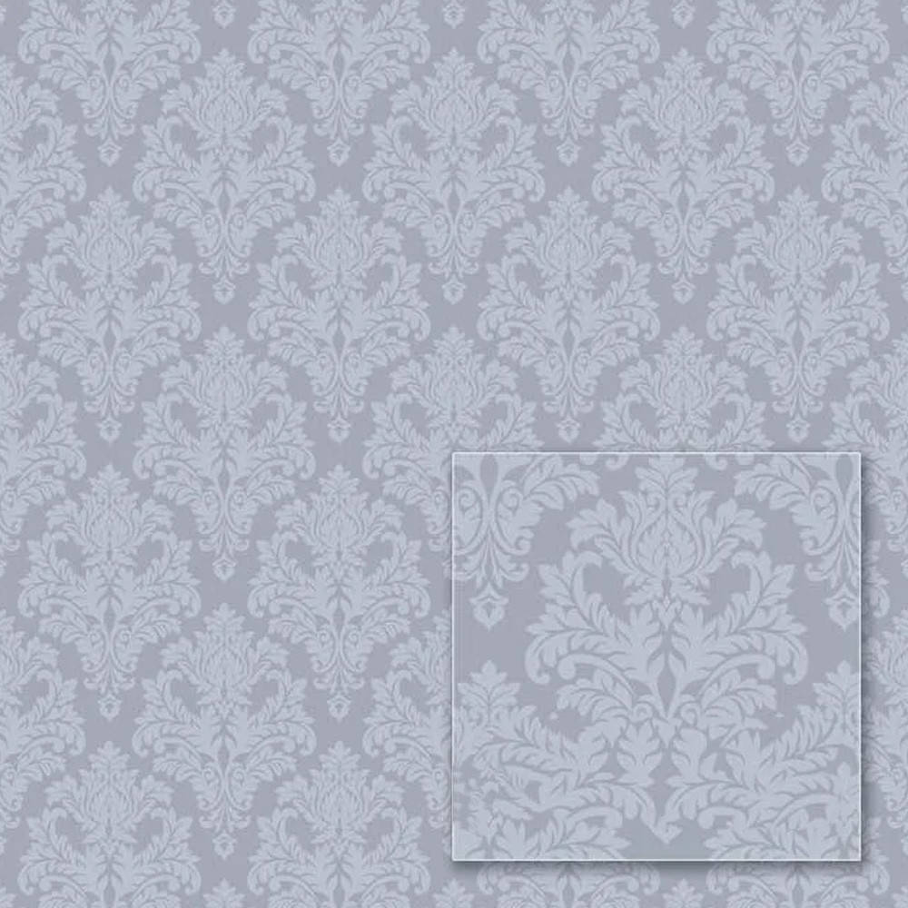 Обои виниловые Sintra Milana 358931, Голубой 
Обои виниловые Sintra Milana 358931, Голубой