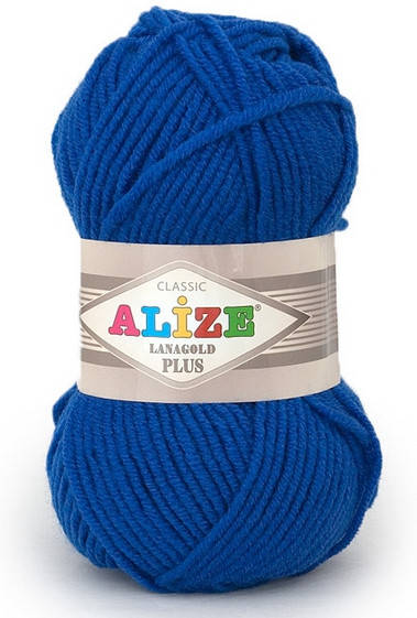 Alize Lanagold Plus (Ализе Ланаголд Плюс) № 141 василек (Пряжа, нитки для вязания полушерсть)
Alize Lanagold Plus (Ализе Ланаголд Плюс) № 141 василек (Пряжа, нитки для вязания полушерсть)