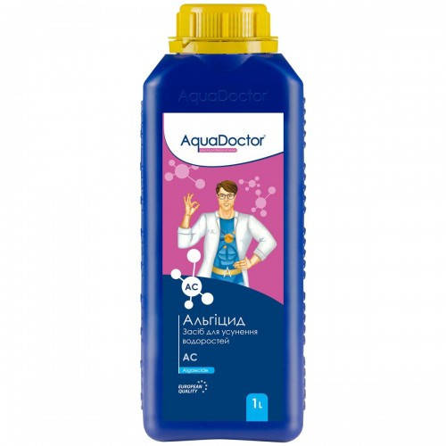 Химия для бассейна AquaDoctor АС альгицид 1л 015970