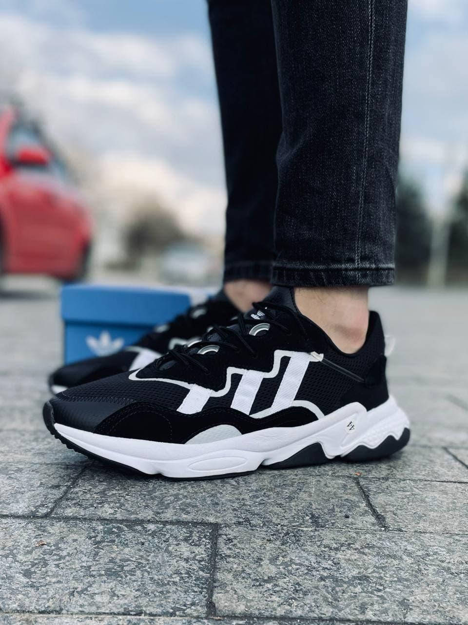 Adidas OZWEEGO черно-белые мужские демисезонные кроссовки. Лето/осень/весна, мужские замшевые кроссовки., Черно-белый
Adidas OZWEEGO черно-белые мужские демисезонные кроссовки. Лето/осень/весна, мужские замшевые кроссовки., Черно-белый