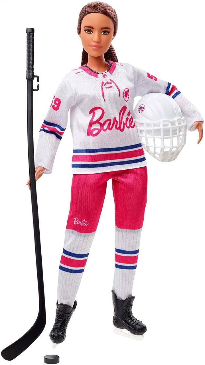Оригинальная Кукла-хоккеистка Барби Barbie Winter Sports Hockey Player Brunette (HFG74)
Оригинальная Кукла-хоккеистка Барби Barbie Winter Sports Hockey Player Brunette (HFG74)