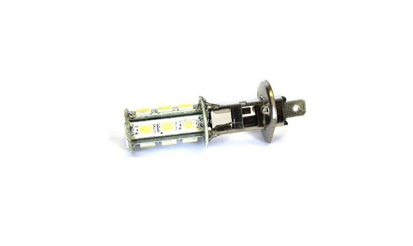 Лампа светодиодная H1 18 SMD 5630 диодов, белая, 12V
Лампа светодиодная H1 18 SMD 5630 диодов, белая, 12V