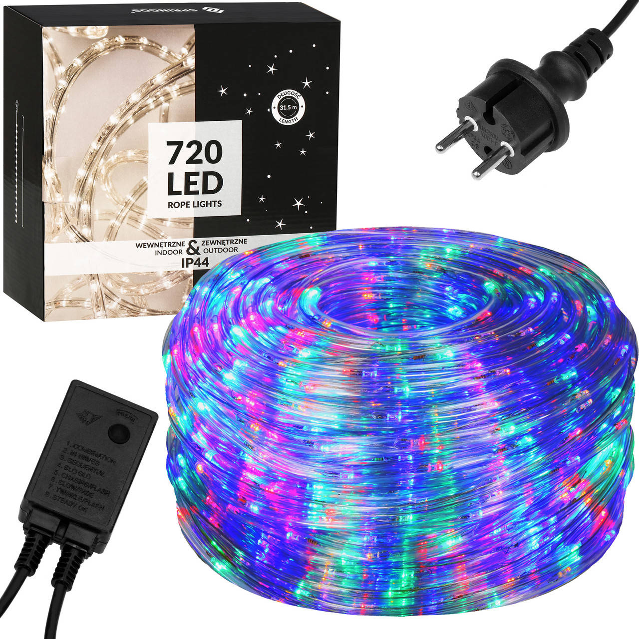 Гирлянда дюралайт уличная (наружная) Springos Rope Lights 30 м 720 LED CL1209 Mix alli ОРИГИНАЛ
Гирлянда дюралайт уличная (наружная) Springos Rope Lights 30 м 720 LED CL1209 Mix alli ОРИГИНАЛ