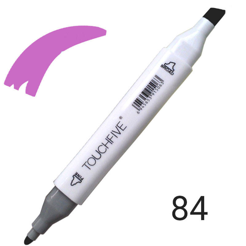 Маркер двосторонній TouchFive №84 Pastel Violet (Фіолетовий пастельний) (TF2209-84), Фиолетовый
Маркер двосторонній TouchFive №84 Pastel Violet (Фіолетовий пастельний) (TF2209-84), Фиолетовый