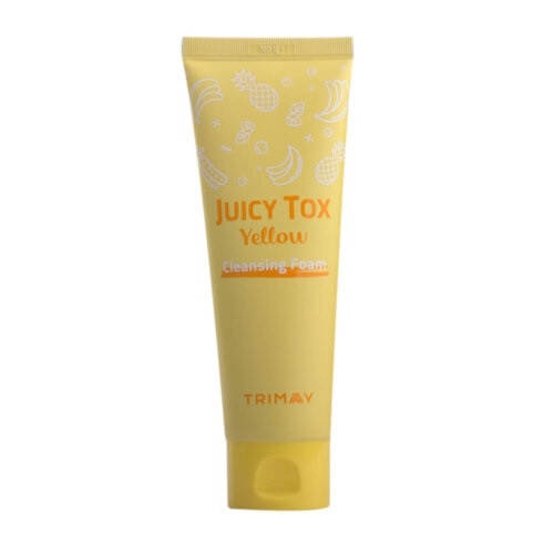 Пенка для умывания с экстрактами банана и ананаса Trimay Juicy Tox Yellow Cleansing Foam 120 ml
Пенка для умывания с экстрактами банана и ананаса Trimay Juicy Tox Yellow Cleansing Foam 120 ml