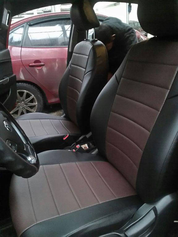 Чехлы на сиденья Тойота Авенсис (Toyota Avensis) (универсальные, экокожа, отдельный подголовник)
Чехлы на сиденья Тойота Авенсис (Toyota Avensis) (универсальные, экокожа, отдельный подголовник)
