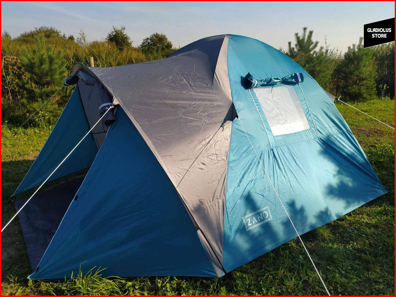 Палатка туристическая Zano Malwa-4A на 4 места (Синий) Четырехместная Двухслойная Клеенные швы Тамбур
Палатка туристическая Zano Malwa-4A на 4 места (Синий) Четырехместная Двухслойная Клеенные швы Тамбур