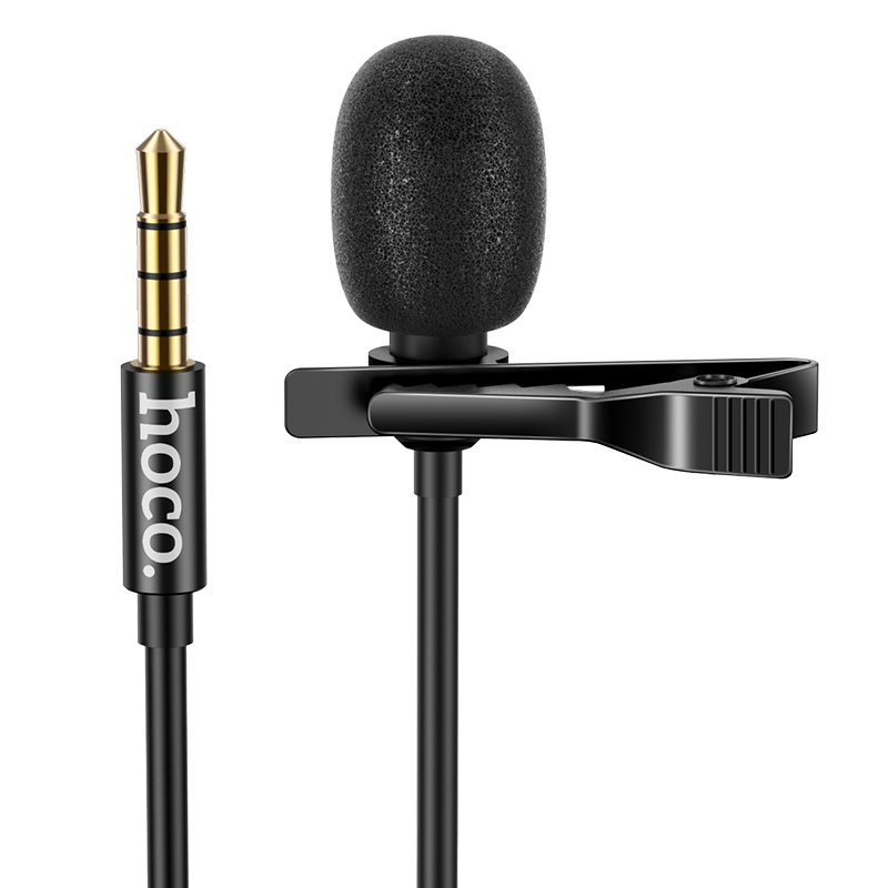 Мікрофон, мікрофон-петлички, міні-мікрофон нагрудний HOCO Microphone DI02 | AUX, 2M | Чорний
Мікрофон, мікрофон-петлички, міні-мікрофон нагрудний HOCO Microphone DI02 | AUX, 2M | Чорний
