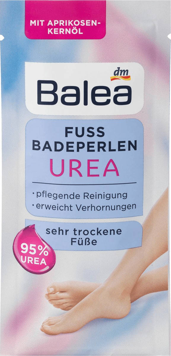 Ванная для ног с мочевиной Balea, 20 г (Германия)