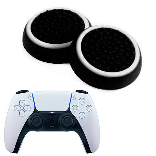 Силиконовые накладки для джойстика PS5 DualSense черные с белой окантовкой 2 шт. (Черкассы)
Силиконовые накладки для джойстика PS5 DualSense черные с белой окантовкой 2 шт. (Черкассы)