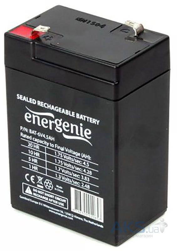 Акумуляторна батарея EnerGenie 6В 4.5Aг (BAT-6V4.5AH) (код 66912)