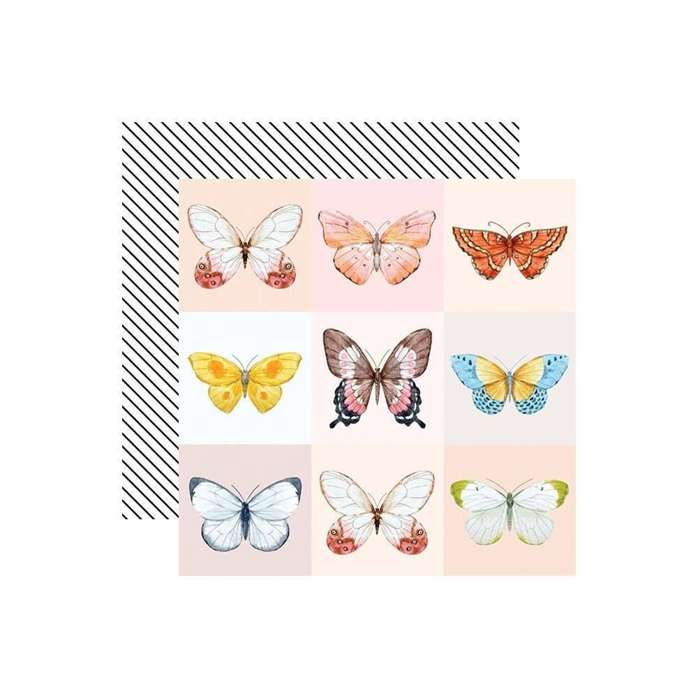 Папір двосторонній - Butterfly - Love Is In The Air - Webster's Pages - 30x30 
Папір двосторонній - Butterfly - Love Is In The Air - Webster's Pages - 30x30