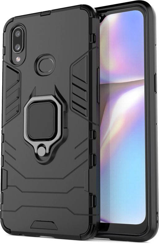 Противоударный чехол Samsung Galaxy A10s A107 (подставка кольцо) (Самсунг Галакси А10С), Черный
Противоударный чехол Samsung Galaxy A10s A107 (подставка кольцо) (Самсунг Галакси А10С), Черный