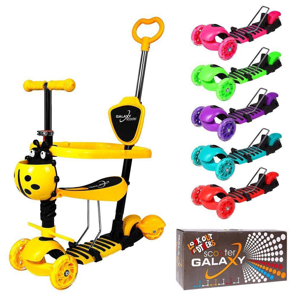 Самокат беговел Best Scooter GS 0035 Galaxy, защитный бортик, родительская ручка, 6 в 1, 6 расцветок
Самокат беговел Best Scooter GS 0035 Galaxy, защитный бортик, родительская ручка, 6 в 1, 6 расцветок